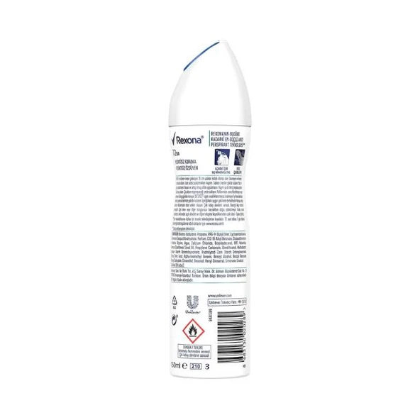 Rexona Deodorant Kadın Invisible Fresh 150 ml - Resim 2