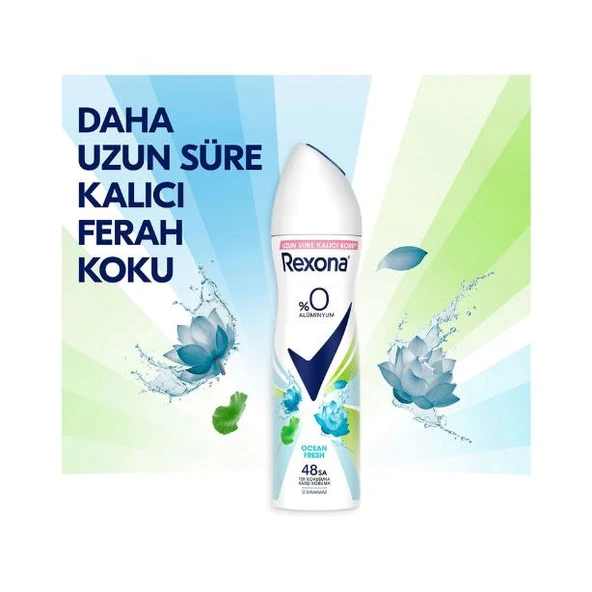 Rexona Deodorant Kadın Ocean Fresh 150 ml - Resim 4