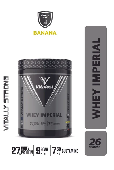Whey Impreal - 988 Gr. Muz Aromalı Protein Tozu ürün görseli 1