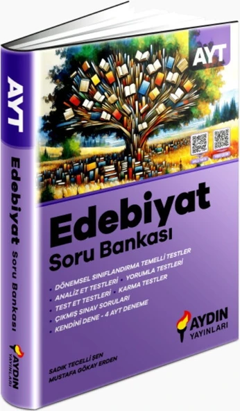 Aydın Yayınları AYT Edebiyat Soru Bankası ürün görseli 1