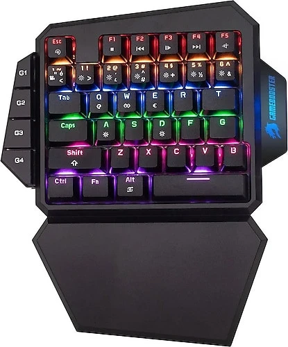 GameBooster G22 One Hand Rainbow Mini Mekanik Oyuncu Klavyesi ürün görseli 1