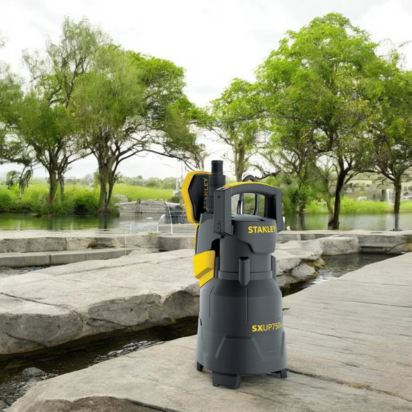 Stanley SXUP750PTE 750W Kirli Su Dalgıç Pompa - Resim 6
