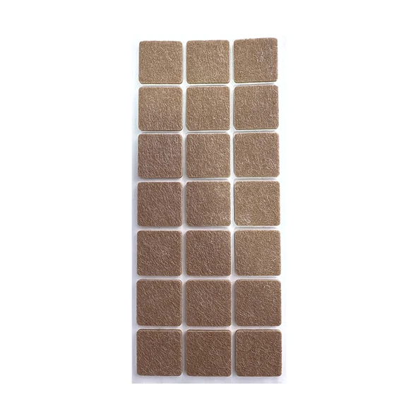 Zemin Koruyucu Yapışkanlı Keçe 30x30mm Kare ürün görseli 1