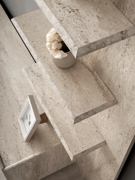 TRAVERTEN MDF TV ÜNİTESİ - Resim 3