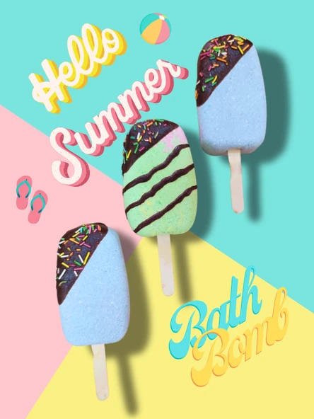 ICE CREAM DONDURMA BANYO TOPU NEM BOMBASI BANYO KÖPÜĞÜ NEMLENDİRİCİ ürün görseli 1
