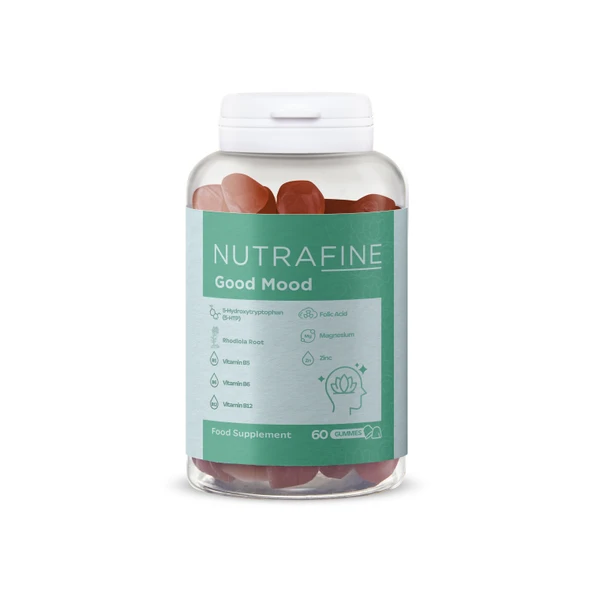 Good Mood Gummy, Duygu Durumu Destekleyici, 5-HTP & Rodiola İçerikli Çiğnenebilir Vitamin Gummies ürün görseli 1
