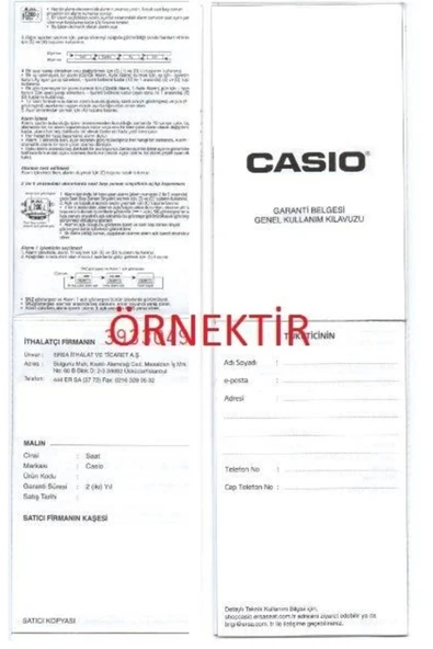 Tq-140-7df Alarmlı Masa Saati - Resim 8