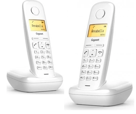 Gigaset 1 Harici 2 Dahili Dect Telsiz Kablosuz Telefon Santrali Beyaz ürün görseli 1
