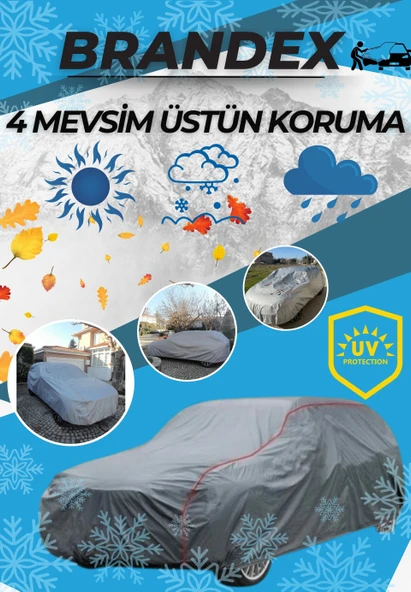 BRANDEX Hyundai i30 Station Wagon SW Premium PRO Araba Brandası Miflonlu Branda Oto Çadır Örtü ürün görseli 1