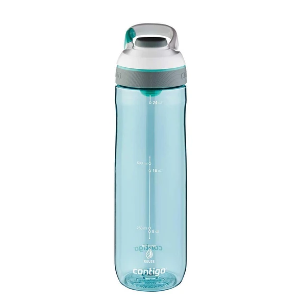 Contigo Cortland Tren Tek El Bas İç Kapaklı Su Matarası 720ml 2191387 - Grayed Jade ürün görseli 1