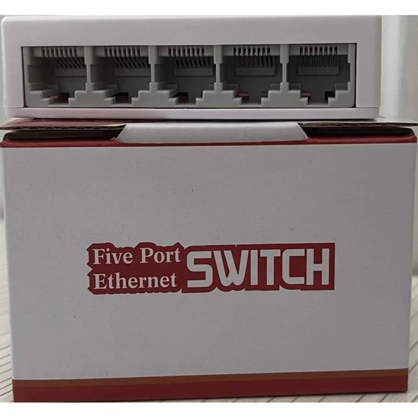 ROSE 5 PORT ETERNET SWITCH 10/100 MBPS SR-510 ürün görseli 1