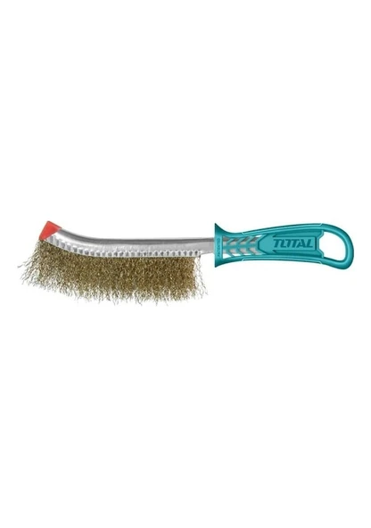 Total Tht92102 250mm Plastik Saplı Tel Fırça ürün görseli 1