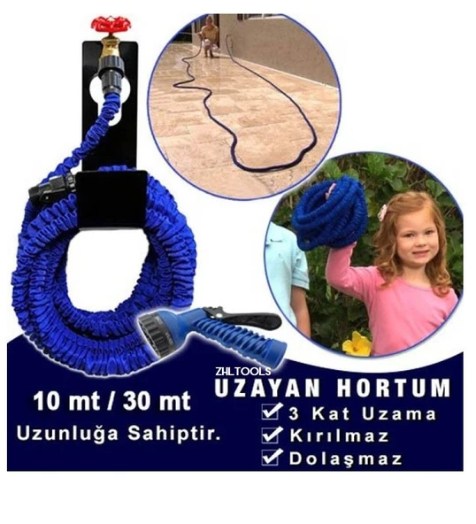 Zhltools Tabancalı Uzayan Hortum 30 Metre ürün görseli 1