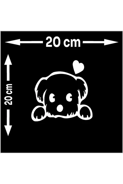 SEÇ KÖPEK STİCKER ÇOK AMAÇLI STİCKER - Resim 2