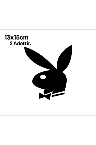 SEÇ Playboy Sticker Çok Amaçlı Sticker ürün görseli 1