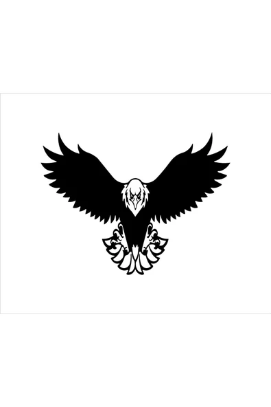 SEÇ Kartal Kanatları Açık Kartal Sticker ürün görseli 1
