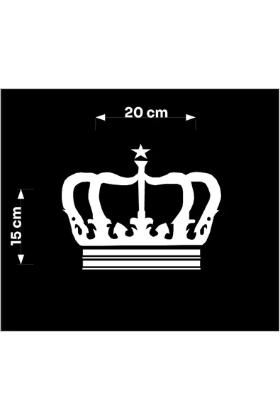 SEÇ Taç sticker çok amaçlı sticker ürün görseli 1