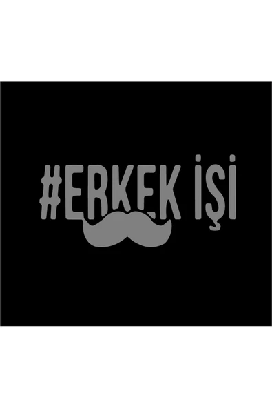 SEÇ Erkek İşi  (15X5CM) Araç Laptop Çok Amaçlı Sticker ürün görseli 1