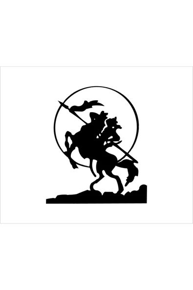 SEÇ AT Şahlanış Sticker Etiket Oto Sticker ürün görseli 1