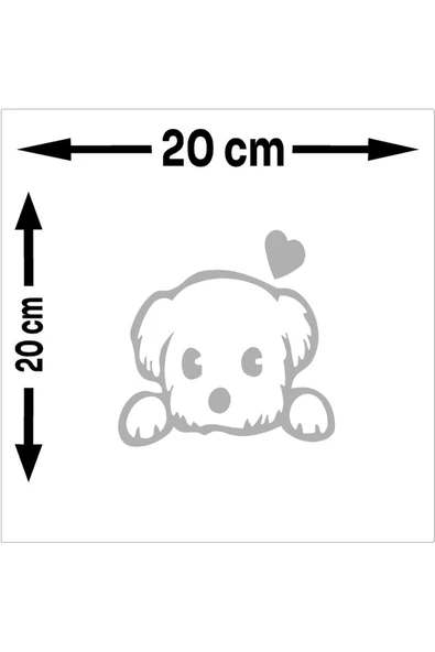 SEÇ KÖPEK STİCKER ÇOK AMAÇLI STİCKER - Resim 2