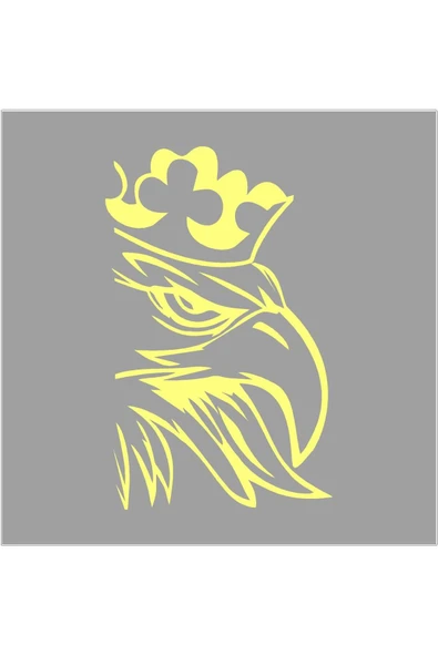 SEÇ Scania Taçlı Kartal Sticker Oto Sticker ürün görseli 1