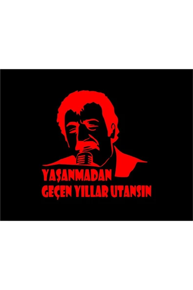 SEÇ Müslüm Gürses Sticker Araç Sticker Etiket ürün görseli 1