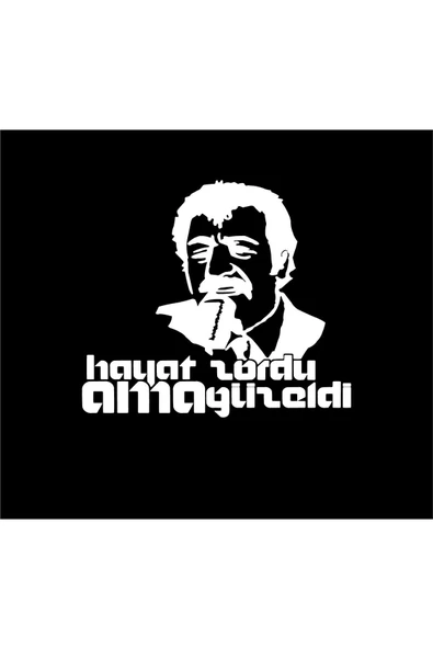 SEÇ Müslüm Gürses Sticker 15+10cm ürün görseli 1