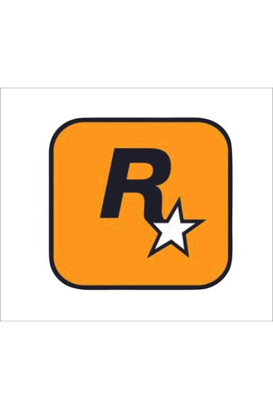 SEÇ Rockstar Games (16X15CM) Araç Laptop Çok Amaçlı Sticker ürün görseli 1
