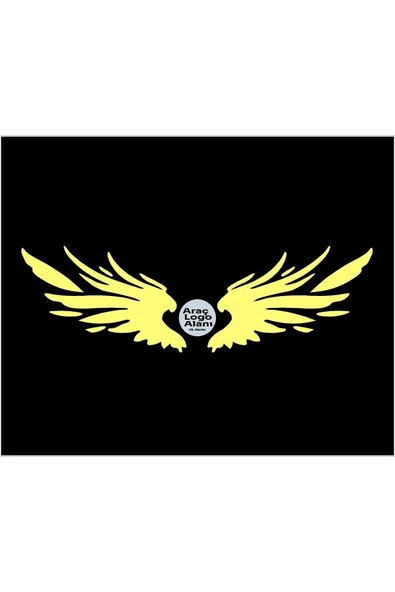 SEÇ Kanat Araç Sticker Çok Amaçlı Sticker Etiket ürün görseli 1