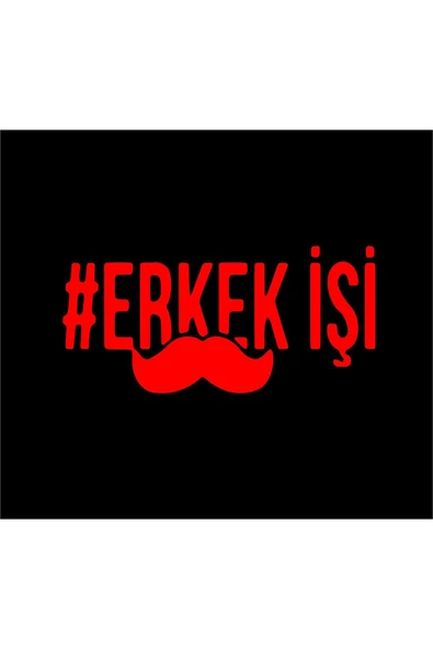 SEÇ Erkek İşi  (15X5CM) Araç Laptop Çok Amaçlı Sticker ürün görseli 1