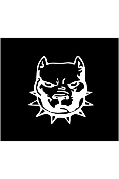 SEÇ Pitbull Kafası Sticker Çok Amaçlı Sticker ürün görseli 1