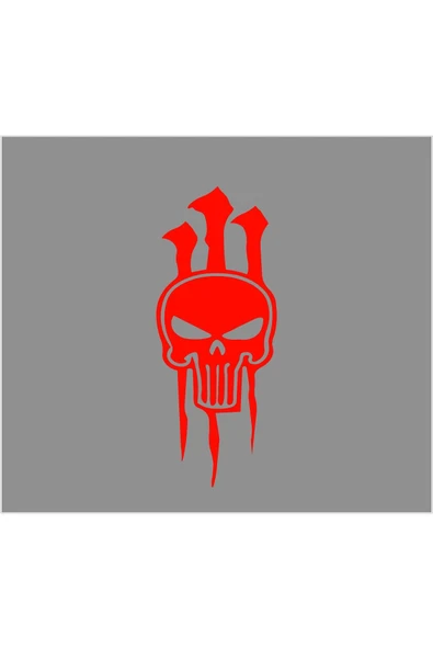 SEÇ Kuru Kafa Monster Sticker Çok Amaçlı Sticker Etiket ürün görseli 1