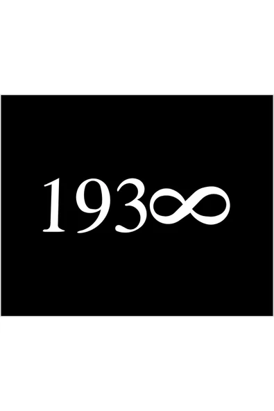 SEÇ 1938 Sonsuzluk Sticker Etiket Oto Sticker ürün görseli 1