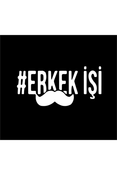 SEÇ Erkek İşi  (15X5CM) Araç Laptop Çok Amaçlı Sticker ürün görseli 1
