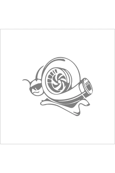 SEÇ Turbo Salyangoz Sticker  Çok Amaçlı Sticker ürün görseli 1
