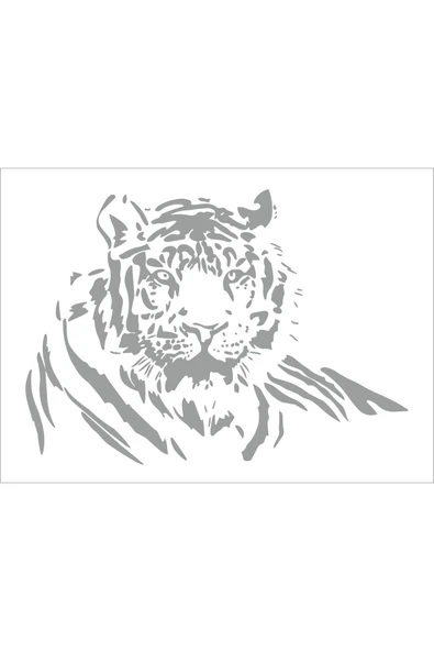 SEÇ Kaplan Sticker Çok Amaçlı Sticker Etiket - Resim 2