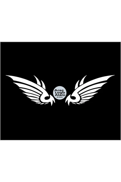 SEÇ Kanat Araç Sticker Çok Amaçlı Sticker Etiket ürün görseli 1
