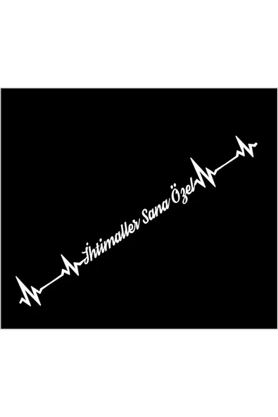 SEÇ Ritimli İhtimaller Sana Özel Sticker Çok Amaçlı Sticker ürün görseli 1