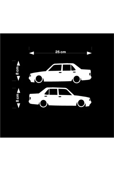 SEÇ Kelebek cam uyumlu Doğan/Şahin Sticker ürün görseli 1