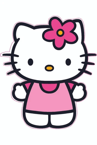 SEÇ Hello Kity Sticker (18X15)çok Amaçlı Sticker ürün görseli 1