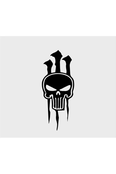 SEÇ Kuru Kafa Monster Sticker Çok Amaçlı Sticker Etiket ürün görseli 1