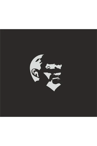 SEÇ Atatürk portresi Oto Sticker Araç Sticker ürün görseli 1