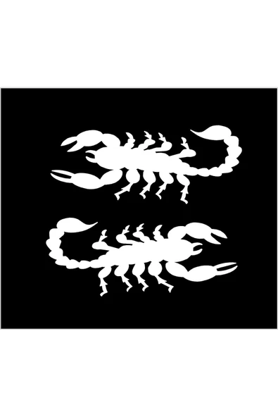 SEÇ Yengeç Sticker Çok Amaçlı Sticker ürün görseli 1