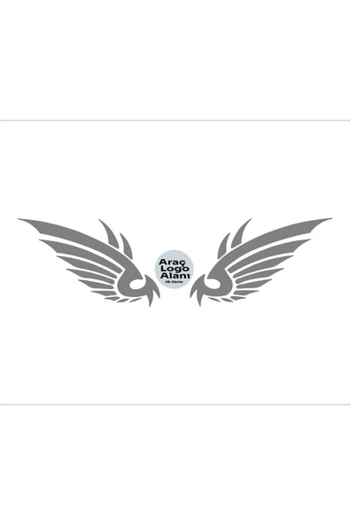 SEÇ Kanat Araç Sticker Çok Amaçlı Sticker Etiket ürün görseli 1