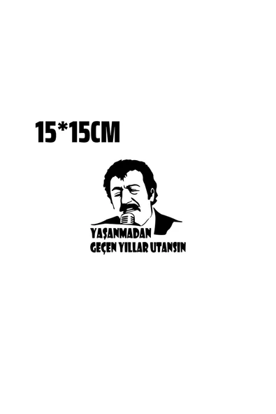 SEÇ Müslüm Gürses Sticker Araç Sticker Etiket - Resim 2