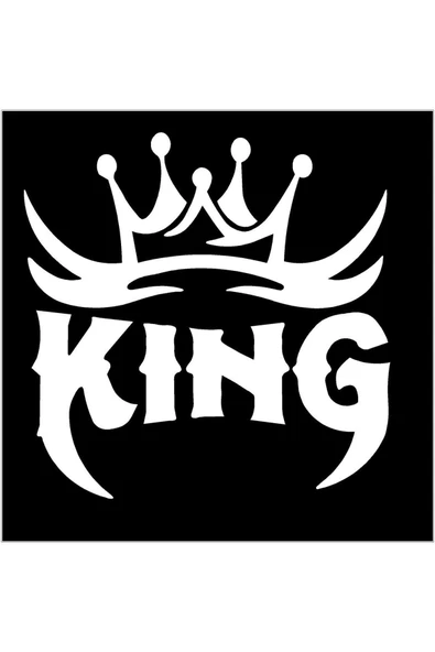 SEÇ KING TAÇLI STİCKER ÇOK AMAÇLI STİCKER ürün görseli 1