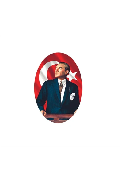 SEÇ Atatürk (15X10CM) araç laptop çok amaçlı sticker ürün görseli 1