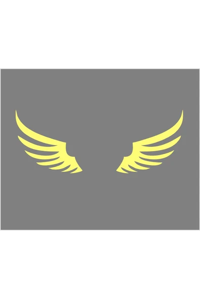 SEÇ Kanat Sticker Çok Amaçlı Sticker ürün görseli 1