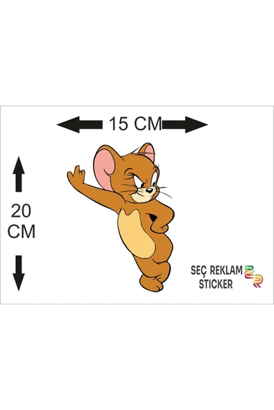 SEÇ Jeryy Sticker Çok Amaçlı sticker - Resim 2