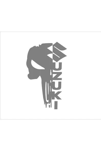 SEÇ Suzuki Punisher Sticker  Çok Amaçlı Sticker ürün görseli 1